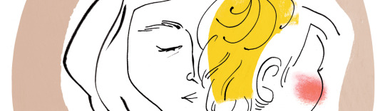 Illustrator Sarah Tanat-Jones illustration for The Observer for Mother's Day. Illustrator Sarah Tanat-Jones illustration for The Observer for Mother's Day.