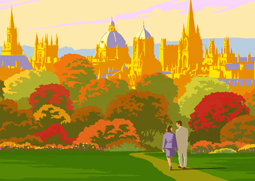 Illustrator Garry Walton illustrated book cover for Secrets Among the Spires