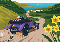 Harry Milburn illustrator, book cover illustrations for Gerald Durrell books.