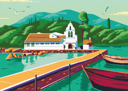 Harry Milburn book cover illustration