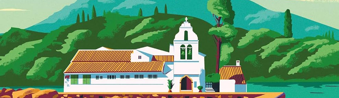 Harry Milburn Book Cover illustration for Marrying off Mother and Other Stories written by Gerald Durrell.