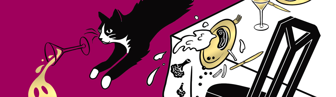 Patrick Knowles illustrated book cover for Murder by the Millions Feature Image Patrick Knowles illustrated book cover for Murder by the Millions Feature Image