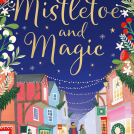 Illustrator Carrie May's book cover illustration for Mistletoe and Magic