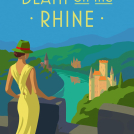 Gary Redford book cover illustration for Death on the Rhine