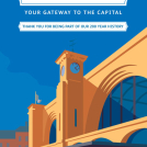 Gary Redford illustration of Kings Cross for Network Rail and Railway 200