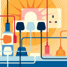 Illustrator Julia Allum's illustrations for Harvard Business Review