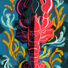 Sarah Tanat-Jones illustration for New Artist Launch at Meiklejohn Illustration Agency.