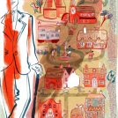 Illustrator Sarah Tanat-Jones illustrations for the National Trust