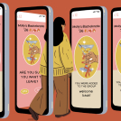 Illustrator Sophie Parsons illustrations for US Glamour Magazine