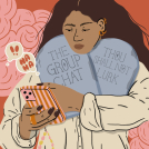 Illustrator Sophie Parsons illustrations for US Glamour Magazine