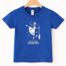 Illustrator Zara Picken's illustrations for the English National Ballet, My First Cinderella. Merchandise t-shirt.